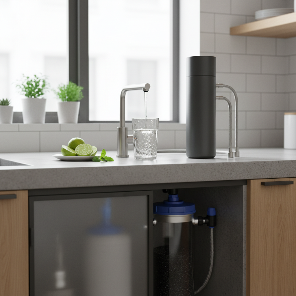 Hình minh họa lựa chọn liên quan Lõi Lọc Than Hoạt Tính (Carbon Filter) Và Vai Trò Khử Mùi Clo: Bí Quyết Đằng Sau Ly Nước Ngọt Mát Tự Nhiên