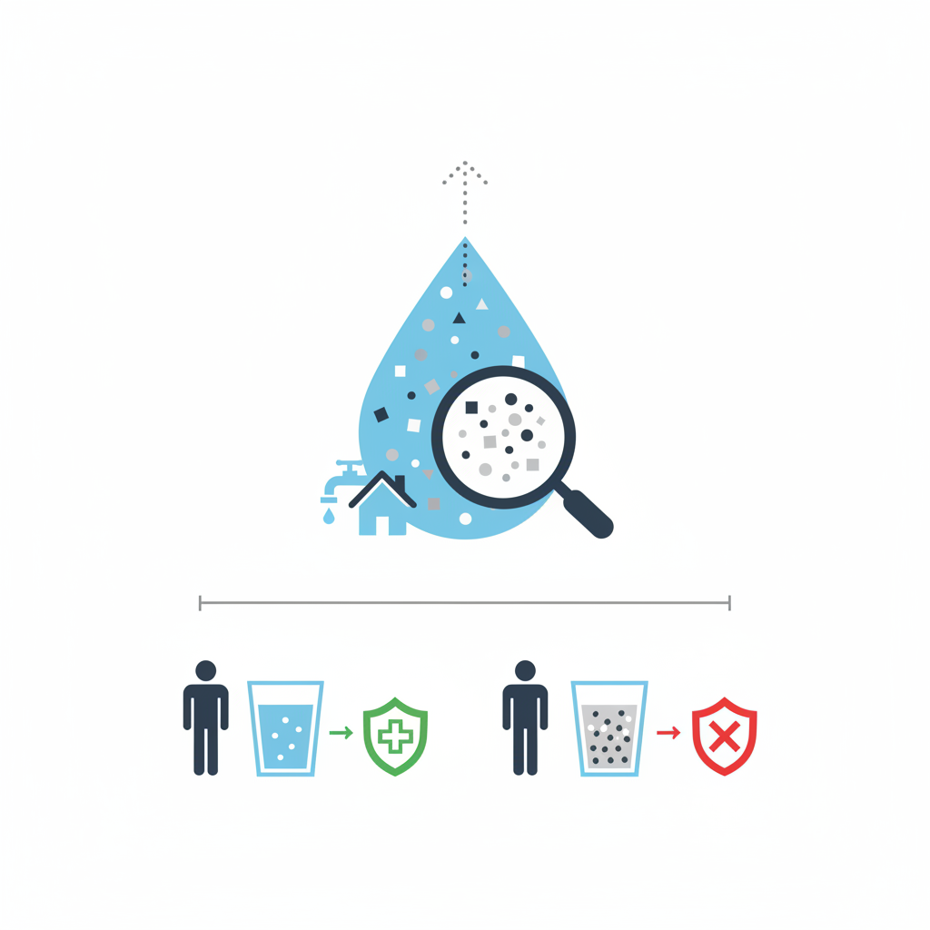 Infographic tóm tắt nội dung về TDS trong nước sinh hoạt là gì