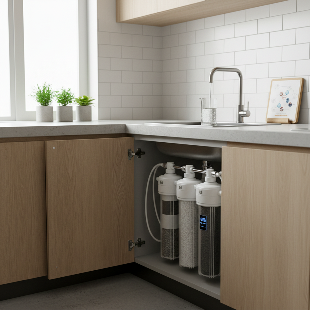 Hình minh họa so sánh và lựa chọn liên quan TDS trong nước sinh hoạt là gì