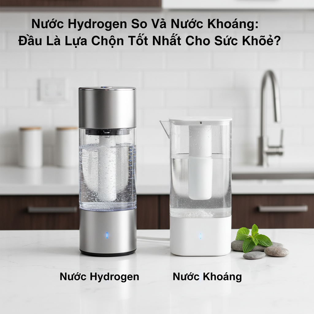 Hình minh họa lựa chọn liên quan Nước Hydrogen So Với Nước Khoáng: Đâu Là Lựa Chọn Tốt Nhất Cho Sức Khỏe?