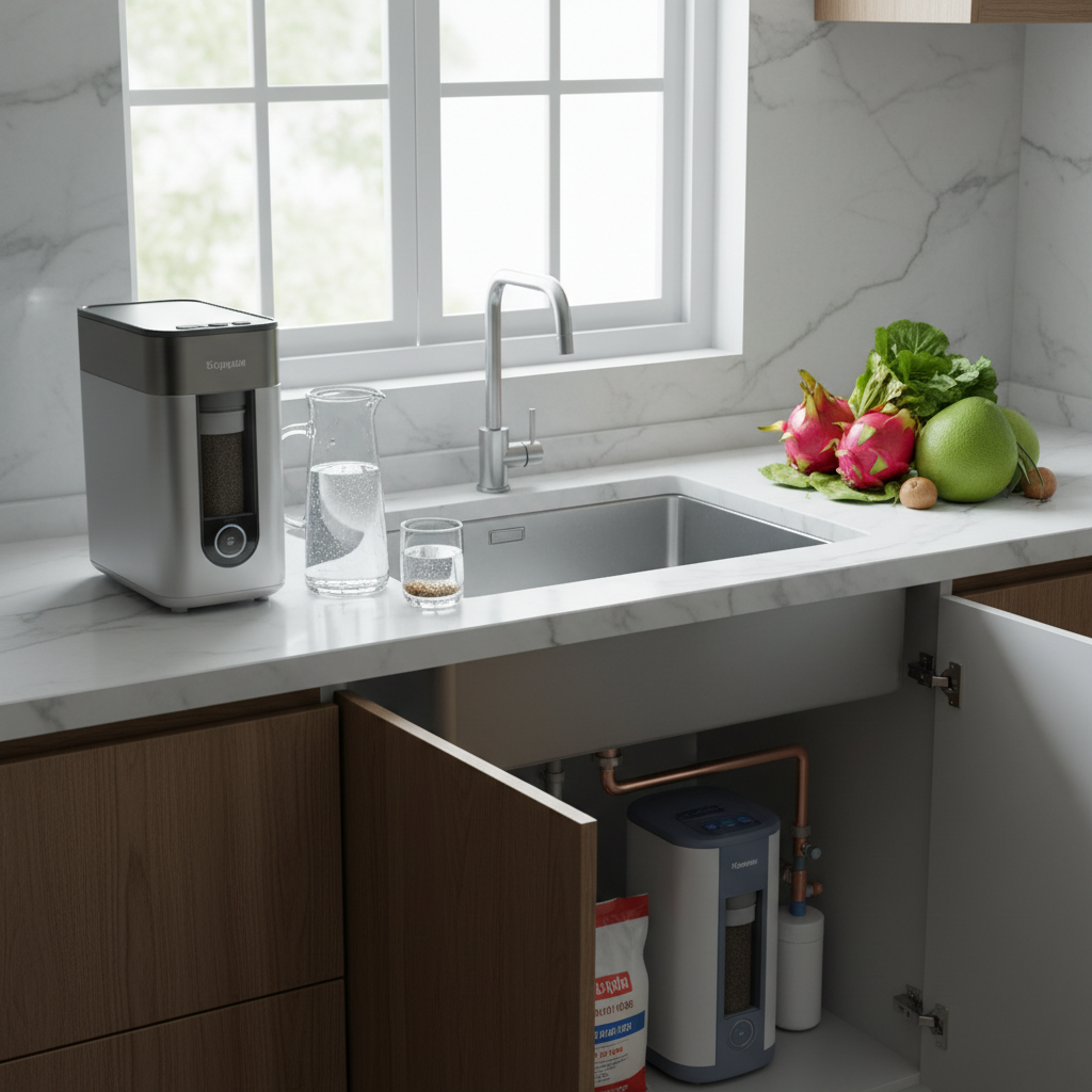 Hình minh họa lựa chọn liên quan Tác động của độ cứng nước đến sức khỏe và giải pháp lọc nước cứng hiệu quả